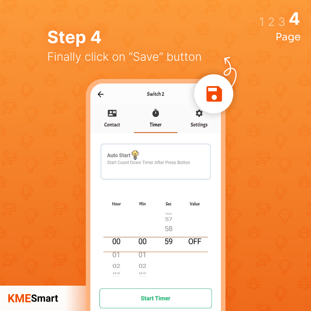 KME Smart Count Down Counter